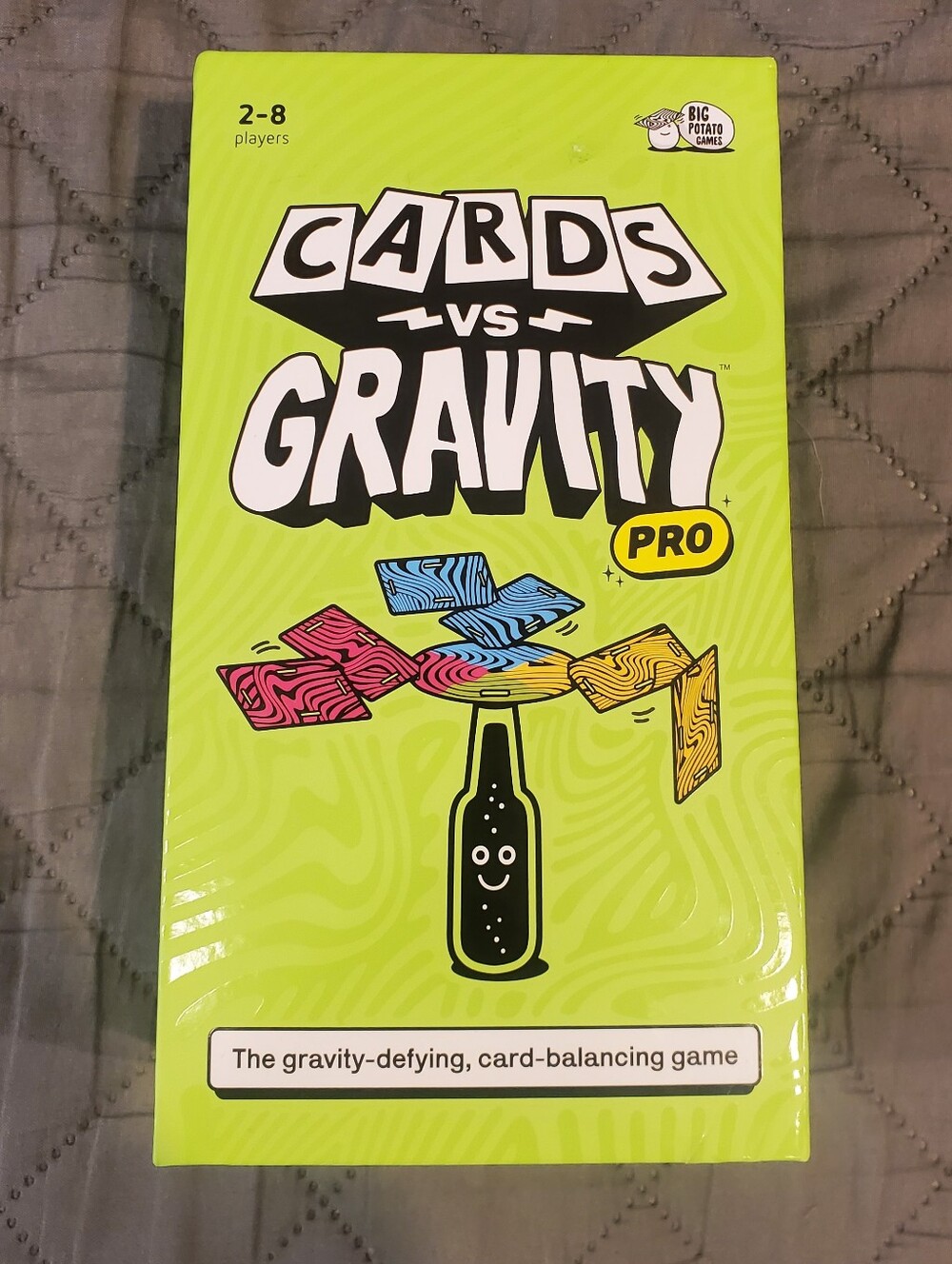 Cards vs Gravity Pro Card-Balancing Game - Lime Green (New No Tag)
